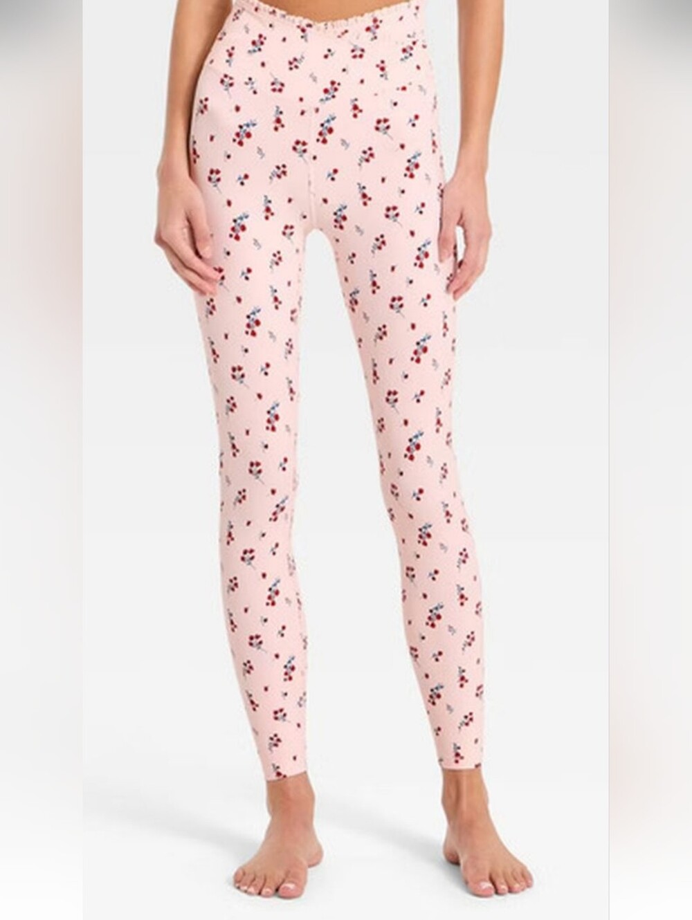 NWT All In Motion Floral Crossover Legging